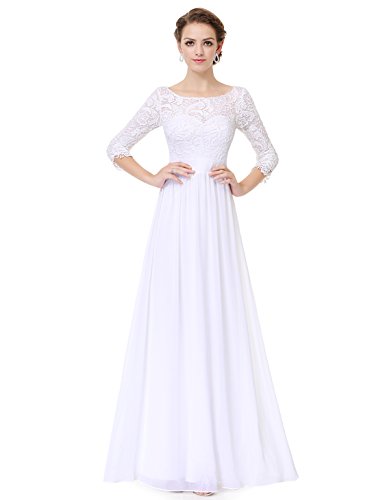 Ever pretty womens elegant three-quarter sleeve long mo…