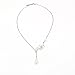 Fashion Alloy Bird Leaf Pendant Necklace Birthday Gift Bird Lariat Sparrow Wedding Bridesmaid Necklace