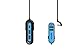 RapidX X5 Plus 5 -Port USB Car Charger with Detachable Cable - Blue & Black