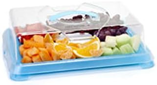 David Tutera Food Server Cooler, Small, Blue