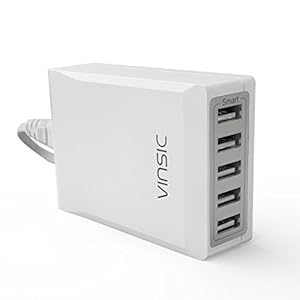Amazon.com: Vinsic 5-Ports 40W USB Charge