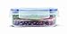 BUILT NY Bento Sandwich Container with Neoprene Sleeve, Mini Dot Black & White