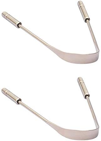 Zafos Premium Steel Tongue Cleaner Scraper,Surgical Grade .Bacteria Inhibiting, Non-synthetic Grip. (Pack-4)