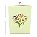 Lovepop Tulip Paper Bouquet Pop Up Card, 5x7-3D Greeting Card for Mom, Paper Flower Pop Up Card for Spring or Summer, Anniversary Card, Thinking of You, Pop Up Mother's Day Card