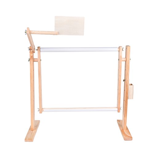 Needlework Stand Wood Embroidery Hoop Frame Cross Stitch