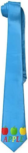 ZFFNO Men's Novel Color Apple Necktie Tie