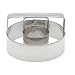 Mrs. Anderson's Baking Donut Cutter with Handle, Stainless Steel, 3-Inches x 3-Inches primary