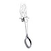 Mermaid Coffee Spoon Stainless Steel Hanging Spoon Set - 18/10 Cute Teaspoon Sugar Spoon Ice Cream Desert Spoon Hanging Spoons Cup Soup Multi-functional Kitchen Tools Set (Pack of 5)