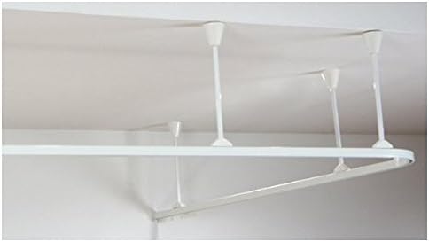 Amazon 病院用 医療用 カーテンレール H型リブレール 1 5m 2 5m 吊棒l字セット ホワイト Z3k カーテンレール ポール オンライン通販