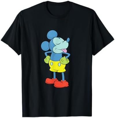 Amazon.com: Disney Mickey Mouse Sticking Tongue Out Retro Pop Art