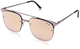 Quay Women's Private Eyes Sunglasses, Pink/Rose Gold, One Size