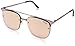 Quay Women's Private Eyes Sunglasses, Pink/Rose Gold, One Size