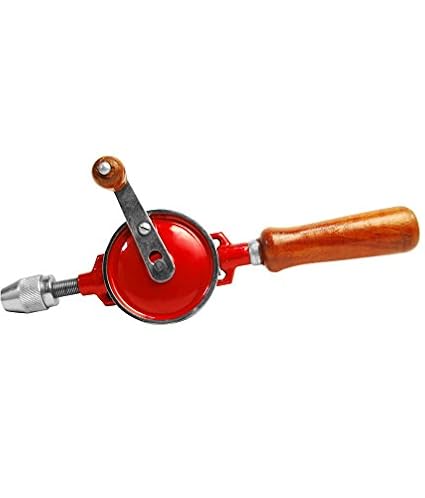 MONTSTAR 1/4 Steel Hand Drill Machine, 4-inch (Red)