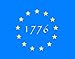 OBUY 13 Star 1776 Stencil for Painting on Wood, Walls, Fabric, Airbrush, More | Reusable 10.5 x 14.82 inch Mylar Template
