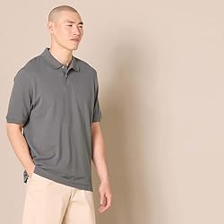 Amazon Essentials Men's Regular-Fit Cotton Pique