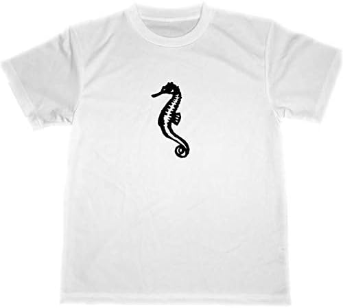 Amazon タツノオトシゴ 切り絵 ドライ Tシャツ ダイビング グッズ Tシャツ カットソー 通販