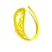 DDU(TM) 1Pc Yellow Sexy Women's Rose Flower C-Shape Seamless C-String Thong Mesh Underwear Panties