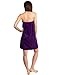 TowelSelections Womens Shower Wrap Adjustable Cotton Terry Cloth Bathwrap Gym Cover-up Medium Purple