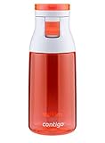 Contigo Jackie Kids Water Bottle, 17oz, Tango Pink