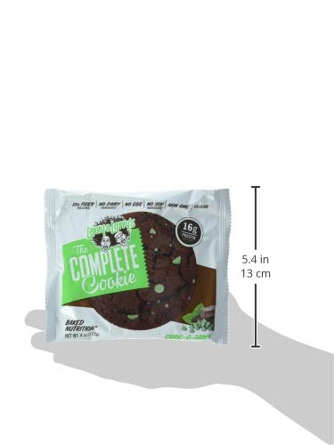 Lenny & Larry's The Complete Cookie, Choc-O-Mint, Soft Baked, 16g Plant Protein, Vegan,4-Ounce Cookies (Pack of 12) - Thumbnail 7