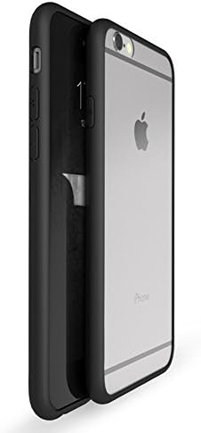 iPhone 6 case,iPhone 6s case, iLapland Slim Thin Clear Back PC Panel Premium TPU Bumper Case Protective Clear Case Cover for iPhone 6 / 6s (Black)