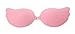 Anmengte Bra Reusable Self Adhesive Silicone Invisible Backless Sexy Nubra Wings(Pink C)