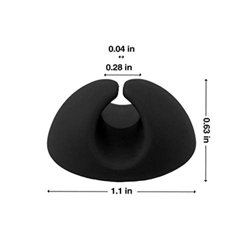 ❤Ywoow❤ / Set of Cable clamp Winder Cable Organizer Desktop line Storage Charger Cable Holder Cable Clips Cable