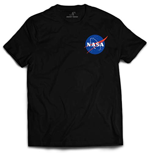 31BdpCWbMLL Market Trendz Official Logo NASA I Smaller Upper Left Chest Logo NASA T Shirts for Men - Image 4