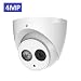 4MP Outdoor PoE IP Camera IPC-HDW4433C-A 2.8mm, Dome Security Camera with Audio, Built-in Mic, IR 164ft Night Vision, Smart H.265 WDR, IVS, ONVIF, IP67, International Version primary