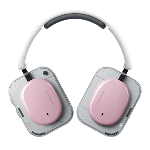 Nothing Headphone (a) Kabellose Over-Ear Kopfhörer mit ANC, bis zu 135h Akkulaufzeit, Hi-Res, LDAC, Anpassbare taktile Steuerung – Rosa