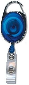 ID Card It Blue Premier Yo Yo Retractable Reel Badge Reel Card Pass Badge Holder - 100