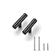 25 Pack 2 inch Cabinet Pulls Matte Black Stainless Steel Kitchen Cupboard Handles Cabinet Handles 2”Length