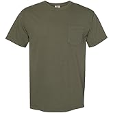 Comfort Colors Men's Adult Short-Sleeve Pocket T-Shirt (6030) Sage