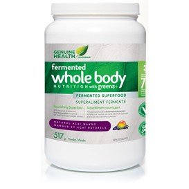 Genuine Health Greens+ Fermented Whole Body Nutrition (Açai Mango) Genuine Health Greens+ Fermented Whole Body Nutrition (Açai Mango)