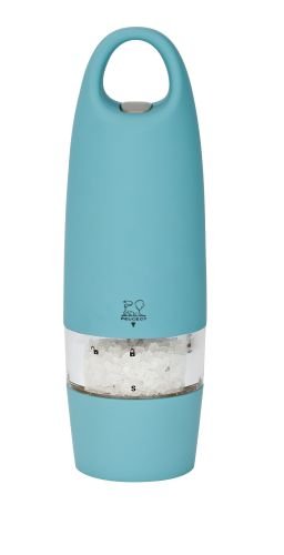 Peugeot Zest Electric Soft Touch Salt Mill, Blue