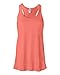 Bella Canvas Ladies' Flowy Racerback Tank L Coral
