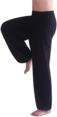 swrose Men's Super Soft Modal Spandex Harem Yoga Pilates Pants