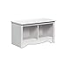 Prepac Twin Cubbie Bench, White