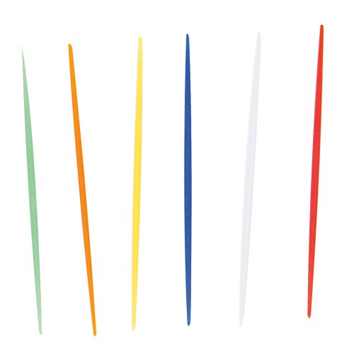 Plastic Toothpicks, Assorted 250ct
