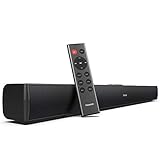 TENKER Soundbar, 29-inch Wired and Wireless Bluetooth 2-Channel Soundbar, Home Theater Speakers for TV (Surround Sound, Remote Control, Wall Mountable)