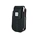 BlackBerry Leather Swivel Holster for BlackBerry 8220 - Black