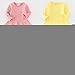 EGELEXY Baby Girls' Long Sleeve Cotton Ruffle Top Dress,(9-12Months), Grey