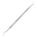 IBEET Ingrown Toenail File,Curved End,Textured Grip,Double Sided Nail File Cleaner