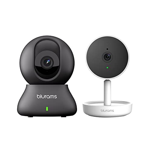 blurams Indoor Security Camera Bundle Set, 2K Baby Monitor Pet