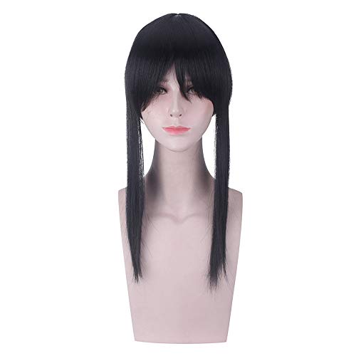 Black Straight Cosplay Wig Medium Length, Heat Zambia Ubuy