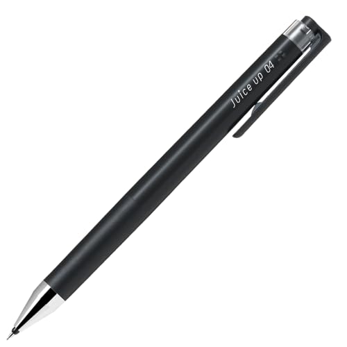 Pilot Knock Gel Ink Extra Fine Ballpoint Pen, Juice Up 04, Black (LJP-20S4-B)