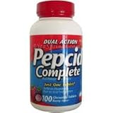 Cos23 Pepcid Complete Dual Action Acid Reducer , Antacid and Heartburn Fast Relief Chewable of Berry Flavor - 100 Chewable Tablets