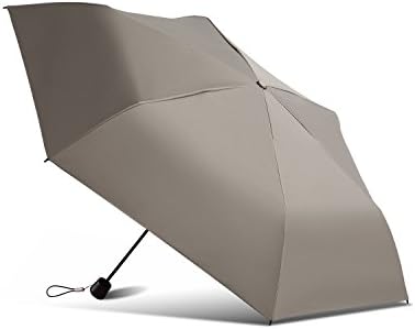 Migobi Ultralight 41 inch Folding UPF50+ Colorful Compact Sun Protective Umbrella, Khaki