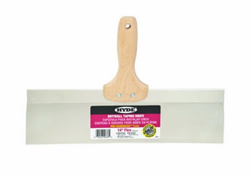 Hyde Tools 9378 14-Inch Pro Hardwood Stainless Steel Taping Knife
