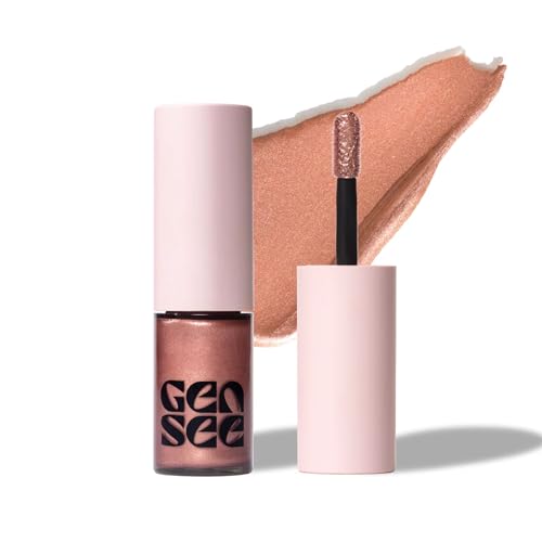 GEN SEE Mixed Media Metallic Liquid Eyeshadow, Hollywood – Hig... 31Bf61byJKL